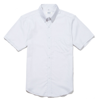 white button up short sl